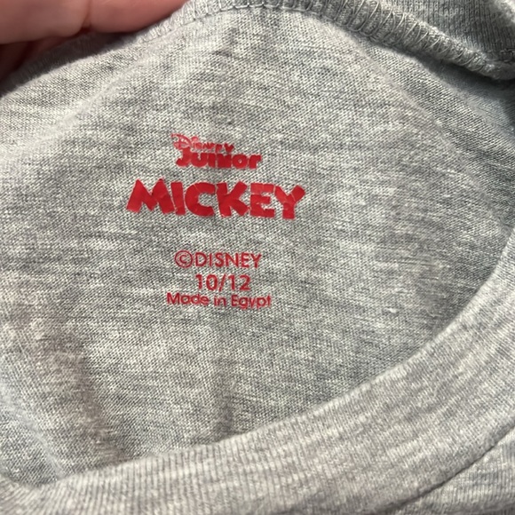 Kids Disney original crew Mickey Mouse, Pluto, Donald Duck goofy T-shirt 10/12 - Picture 4 of 4